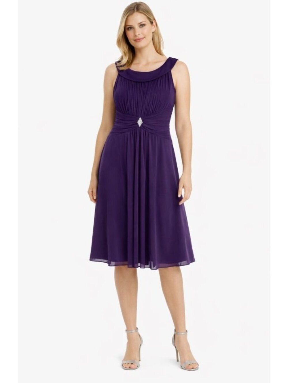 Jessica Howard Evening Dress Womens Sz 12 Cocktail Formal Prom Wedding